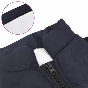Marineblauer Hundemantel L36