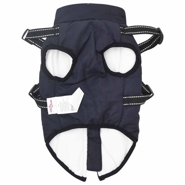 Marineblauer Hundemantel L36