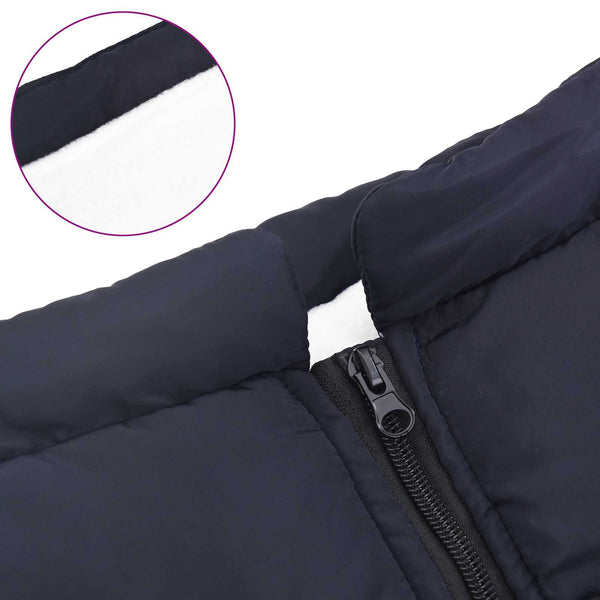 Marineblauer Hundemantel Fleece L44