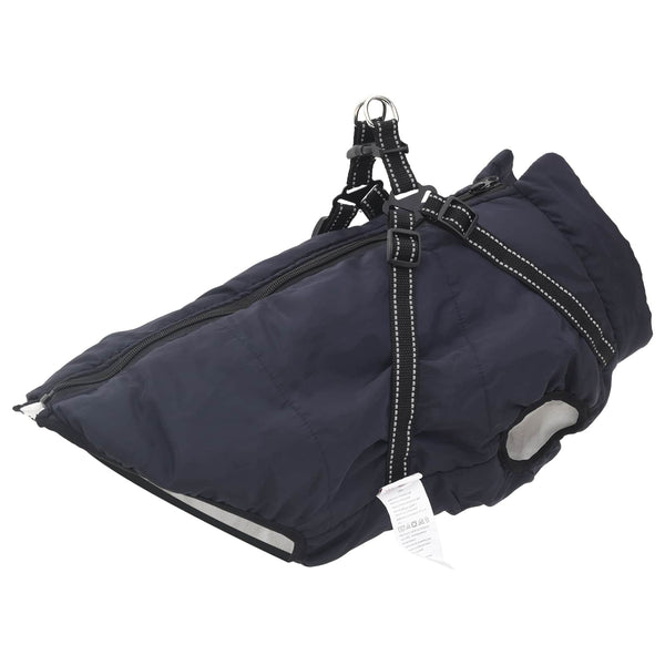 Marineblauer Hundemantel Fleece L44