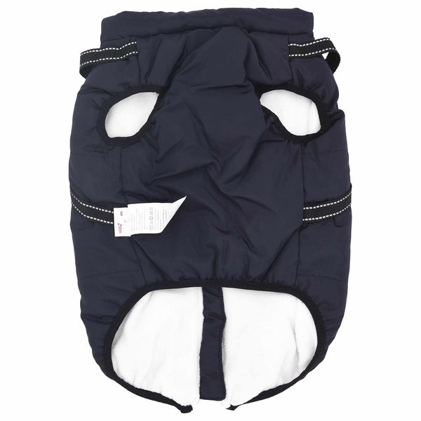 Marineblauer Hundemantel Fleece L44