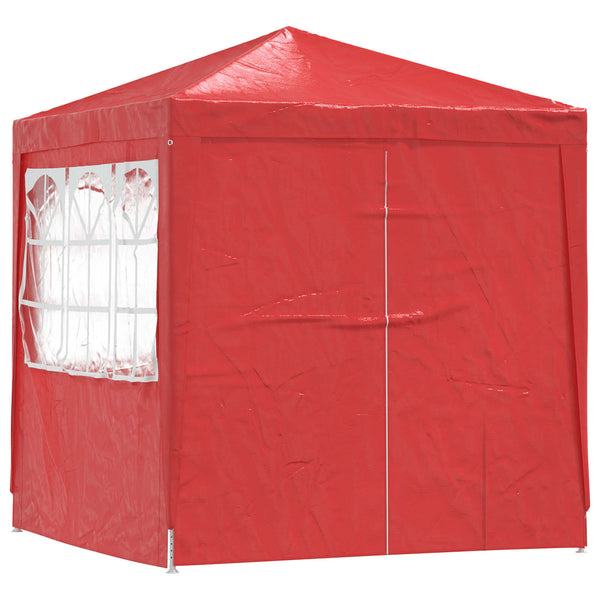 Rotes Partyzelt 200x200 cm