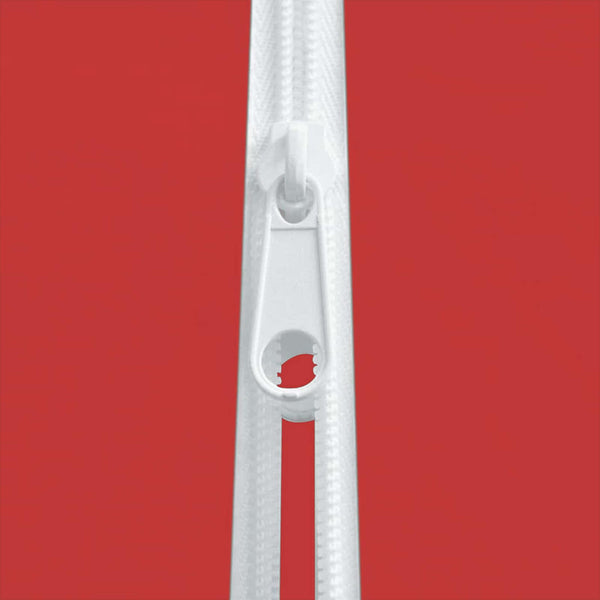 vidaXL Tonnelle de réception Rouge 250 x 250 x 240 cm PE et acier