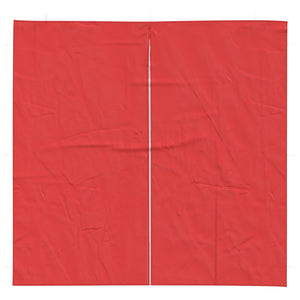 Party Zelt Seitenwand Rot, 2er Set