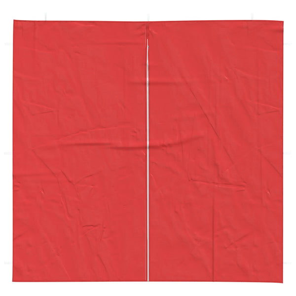 Party Zelt Seitenwand Rot, 2er Set