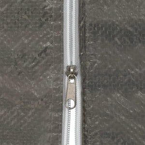 Party Zelt Seitenteil Anthrazit 400x195cm, 2er Set