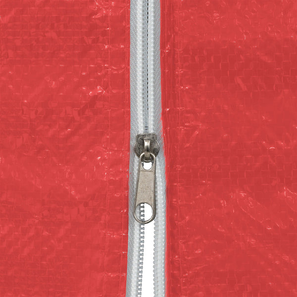 Party Zelt Seitenteil Rot 400x195cm, 2er Set