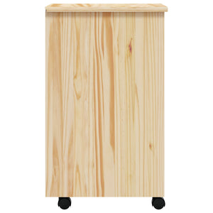 Rollcontainer MOSS mit Schubladen, Klarlack