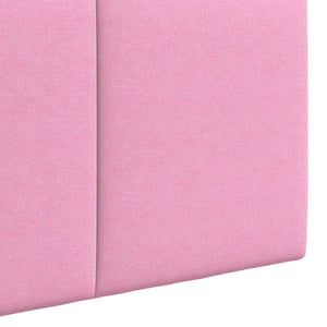 Hängendes Kopfteil Rosa Stoff