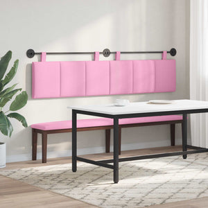 Hängendes Kopfteil Rosa Stoff