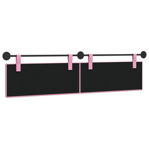 Hängendes Kopfteil Rosa Stoff