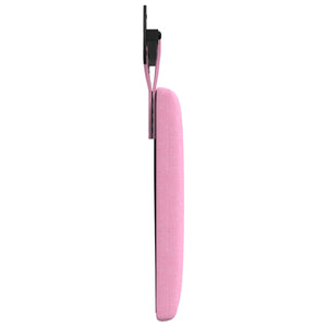 Hängendes Kopfteil Rosa Stoff