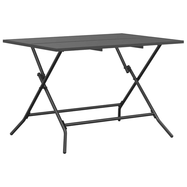 Gartenmöbel Set 5-teilig Anthrazit