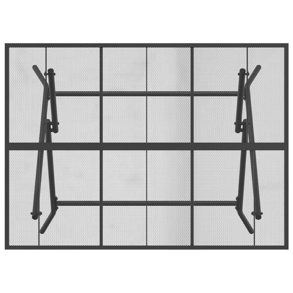 Gartenmöbel Set 5-teilig Anthrazit