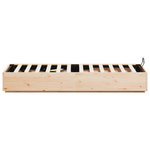 Ottoman Bettgestell Kiefer 80x200 cm