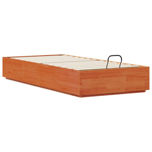 Ottoman Bettgestell 80x200 cm Kiefer Massivholz