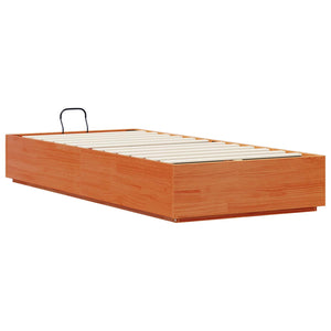 Ottoman Bettgestell 80x200 cm Kiefer Massivholz
