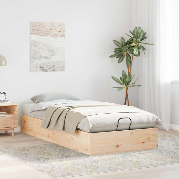Ottoman Bettgestell 70x190 cm mit Stauraum