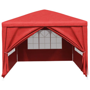 Party Zelt Rot, 400x300 cm