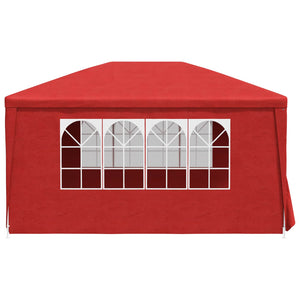 Party Zelt Rot, 400x300 cm
