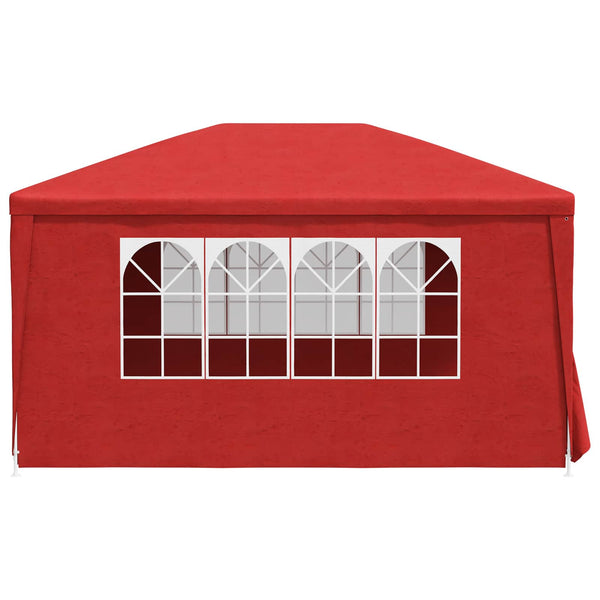 Party Zelt Rot, 400x300 cm