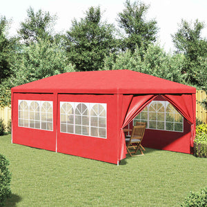 Party Zelt Rot 6x3m