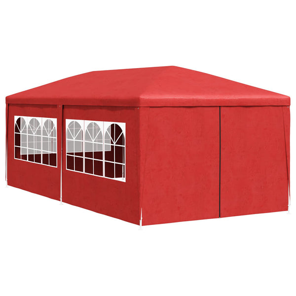 Party Zelt Rot 6x3m
