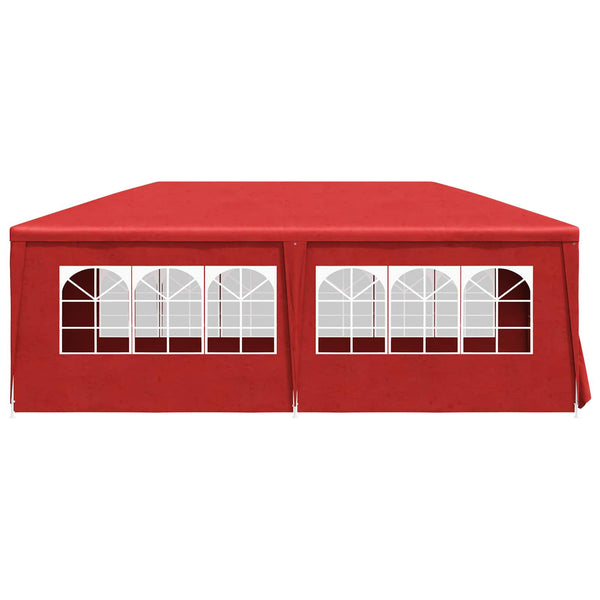 Party Zelt Rot 6x3m