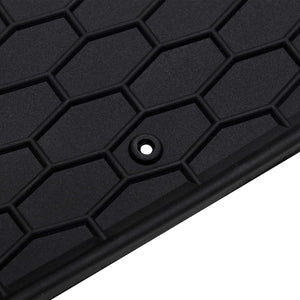 VW T-ROC Autofußmatten Gummi Schwarz (4 Stk.)