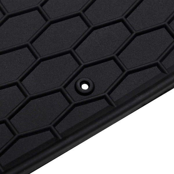 VW T-ROC Autofußmatten Gummi Schwarz (4 Stk.)