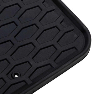 Autofußmatten Gummi Schwarz für VW Crafter 2017-