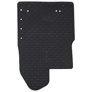 vidaXL Tapis de voiture 3 pcs Noir Caoutchouc