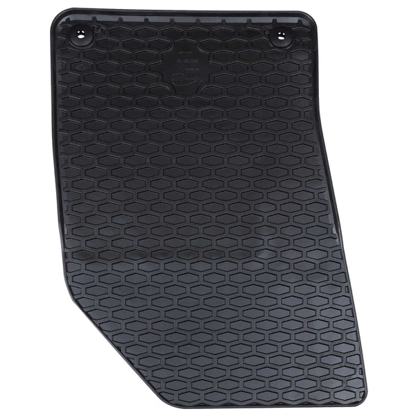 vidaXL Tapis de sol de voiture 4 pcs Noir Caoutchouc