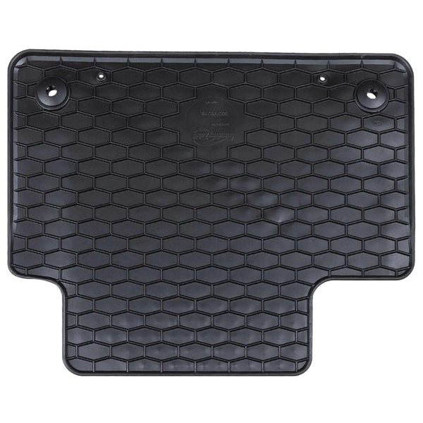 vidaXL Tapis de sol de voiture 4 pcs Noir Caoutchouc