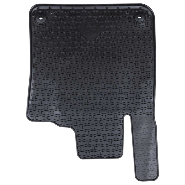 vidaXL Tapis de sol de voiture 4 pcs Noir Caoutchouc