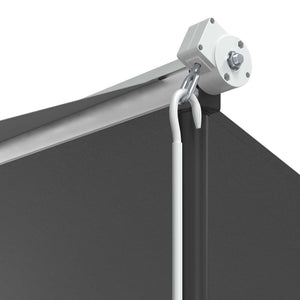 Freistehende Markise Grau 4x3 m