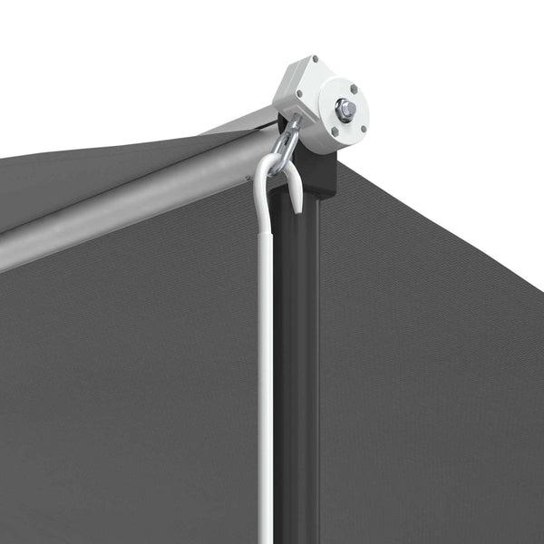Freistehende Markise Grau 5x3 m