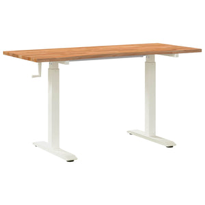 Schreibtisch Eiche Massivholz 140x60 cm