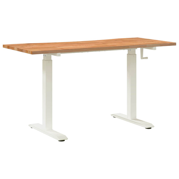 Schreibtisch Eiche Massivholz 140x60 cm