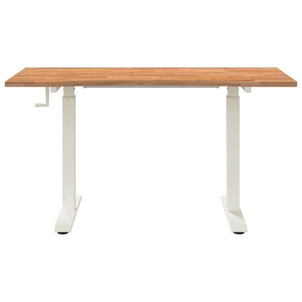 Schreibtisch Eiche Massivholz 140x60 cm