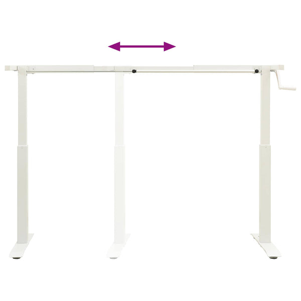 Schreibtisch Eiche Massivholz 140x60 cm