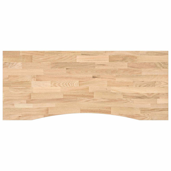Schreibtisch Eiche Massivholz Schwarz 120x60 cm