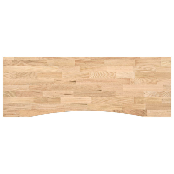 Schreibtisch Eiche Massivholz Schwarz 140x60 cm