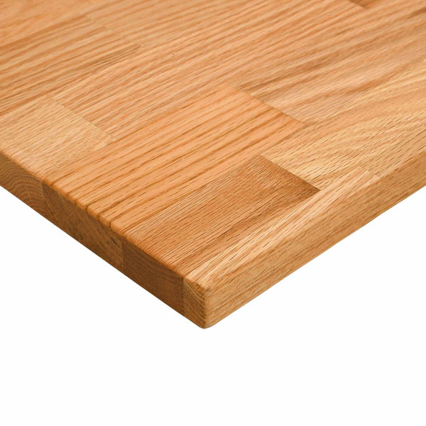 Schreibtisch Schwarz Hellbraun 140 cm Eiche Massivholz