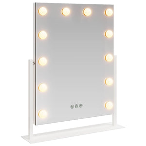 LED Schminkspiegel mit 3 Lichtmodi