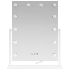 LED Schminkspiegel mit 3 Lichtmodi