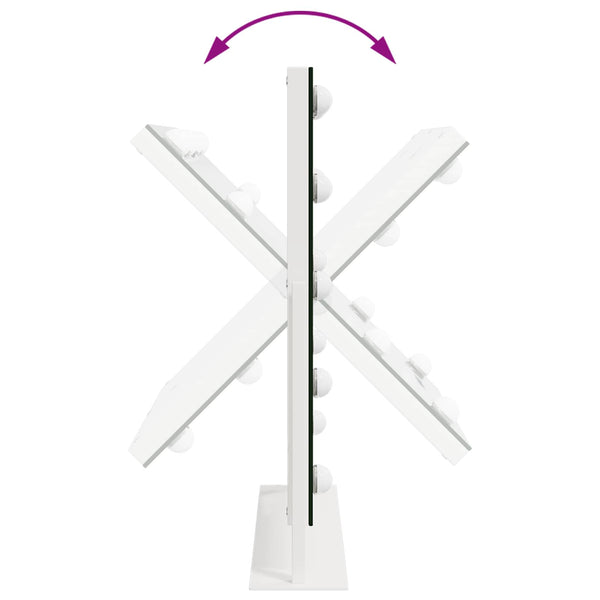 LED Schminkspiegel mit 3 Lichtmodi