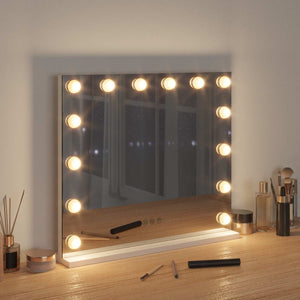 LED Schminkspiegel mit 3 Lichtmodi