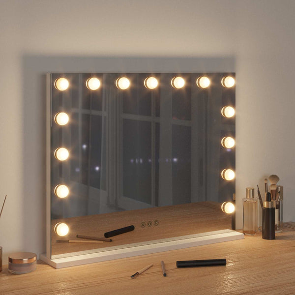 LED Schminkspiegel mit 3 Lichtmodi