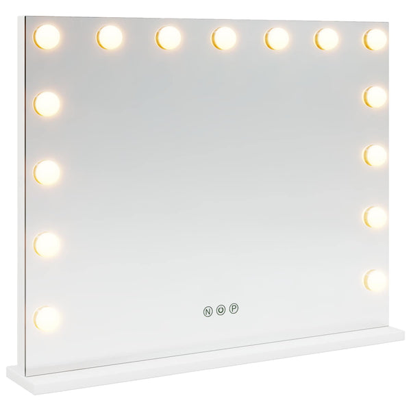 LED Schminkspiegel mit 3 Lichtmodi